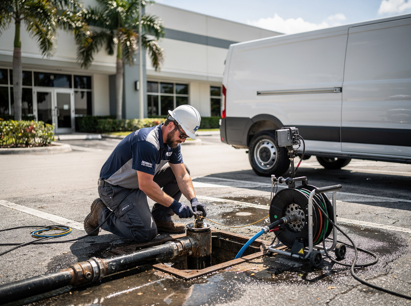 Commercial Sewer Line Repair in Coconut Creek